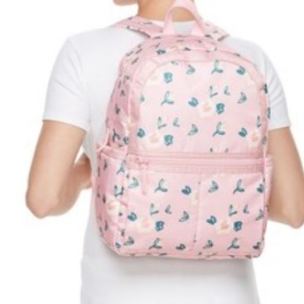 T-Shirt & Jeans Pink Floral Backpack NWT